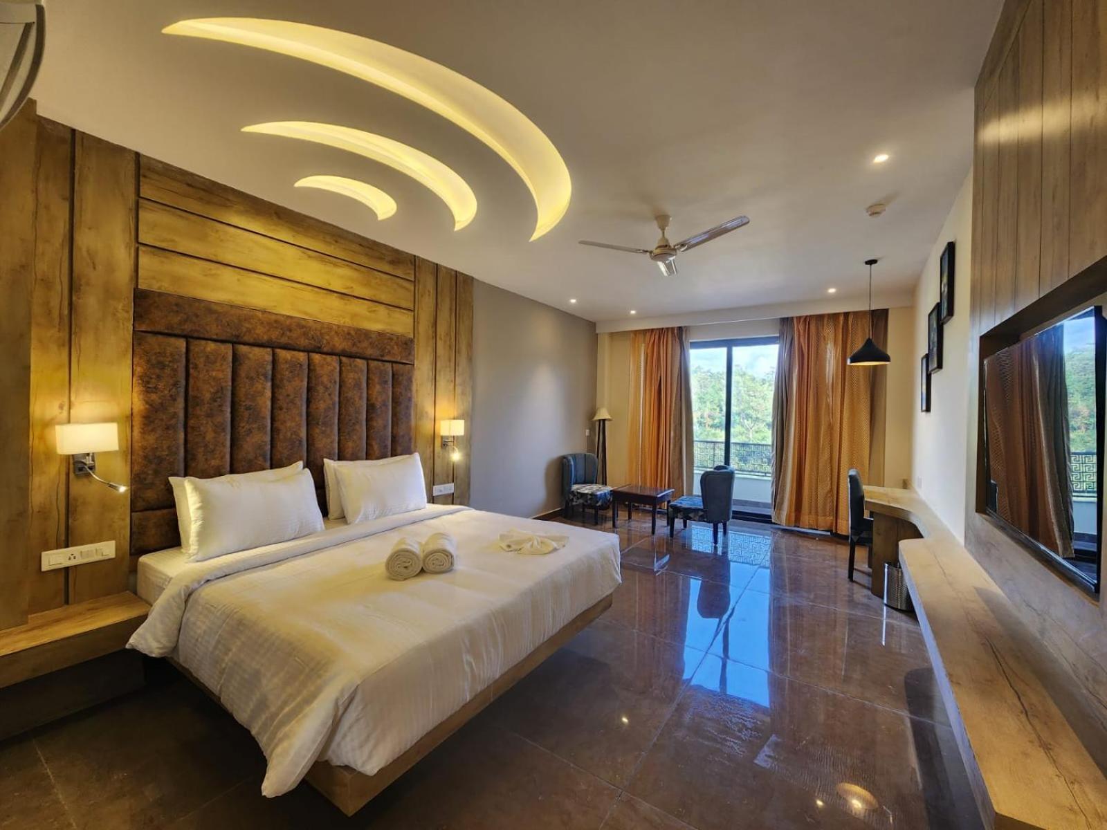 Aachman River And Valley View Resort Dharamshala - A Riverside Resort With Balcony View ภายนอก รูปภาพ